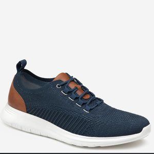 Johnston & Murphy Amherst Knit U-Throat Shoes Size 12